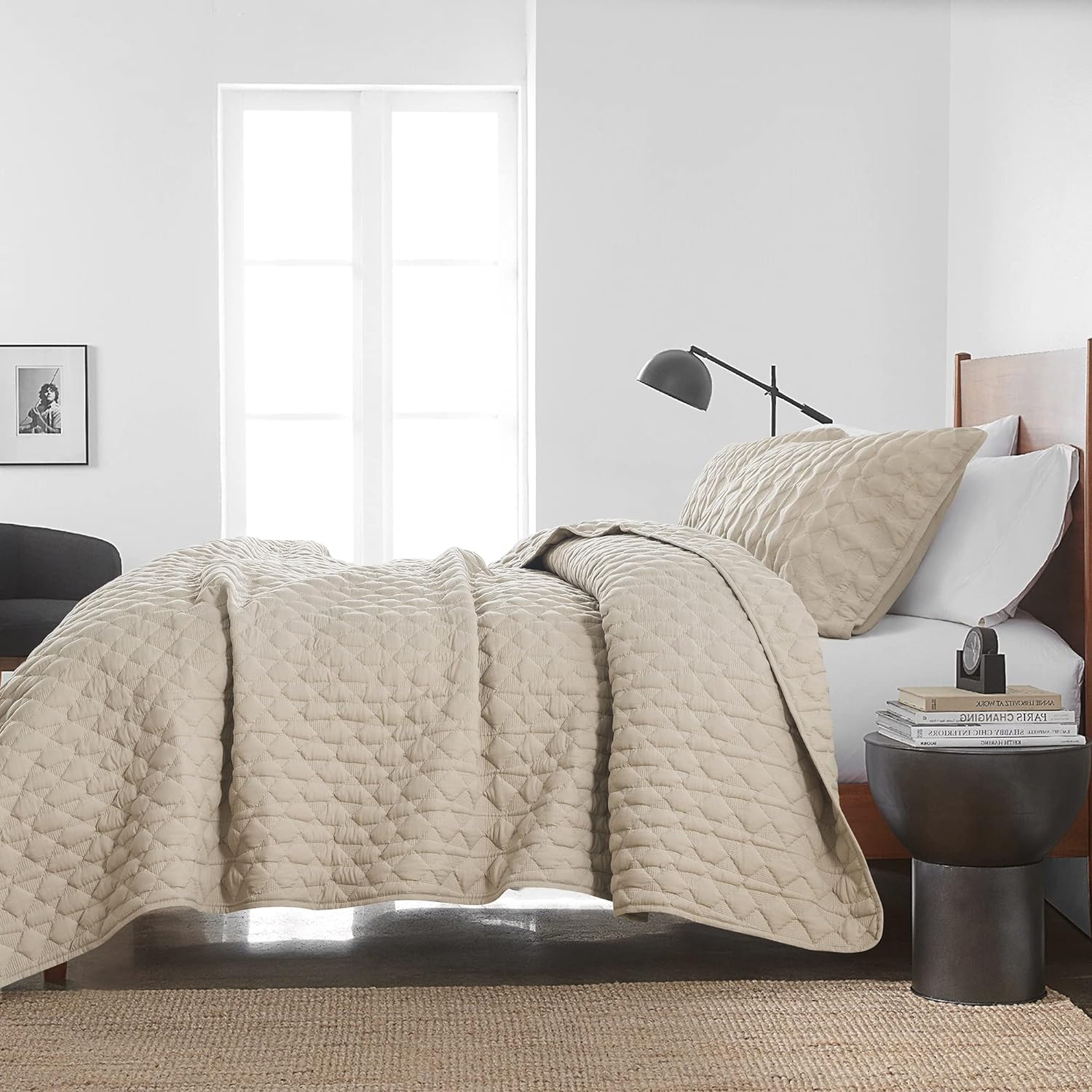 WDCOZY Lightweight Cal King Quilt Set with Pillow Shams