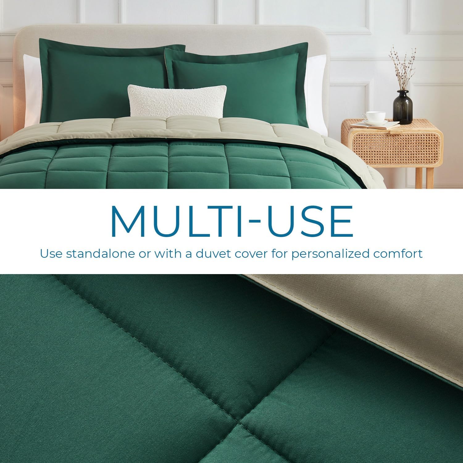 Nestl 2 Piece Down Alternative Comforter Set