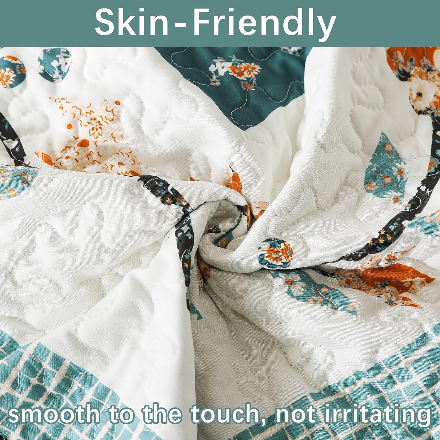 BEDIFANY Lightweight King Quilt Set 3 Piece 1