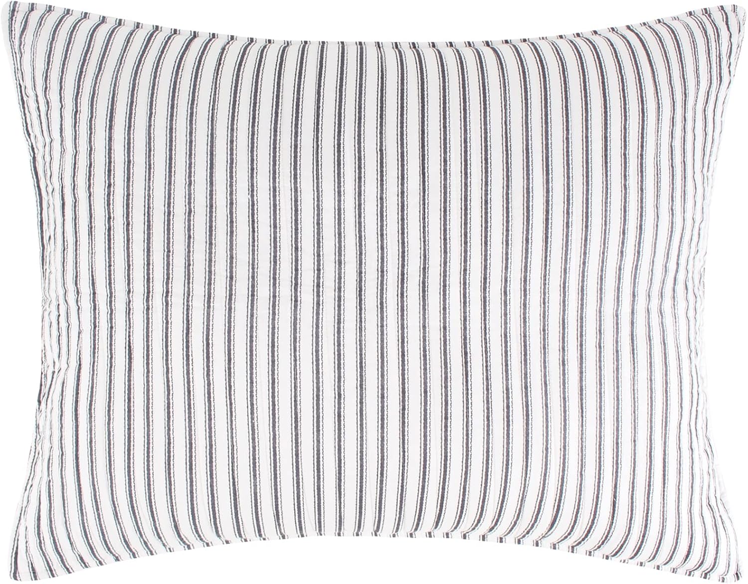 Levtex Home Tobago Stripe Charcoal Quilt Set King Size