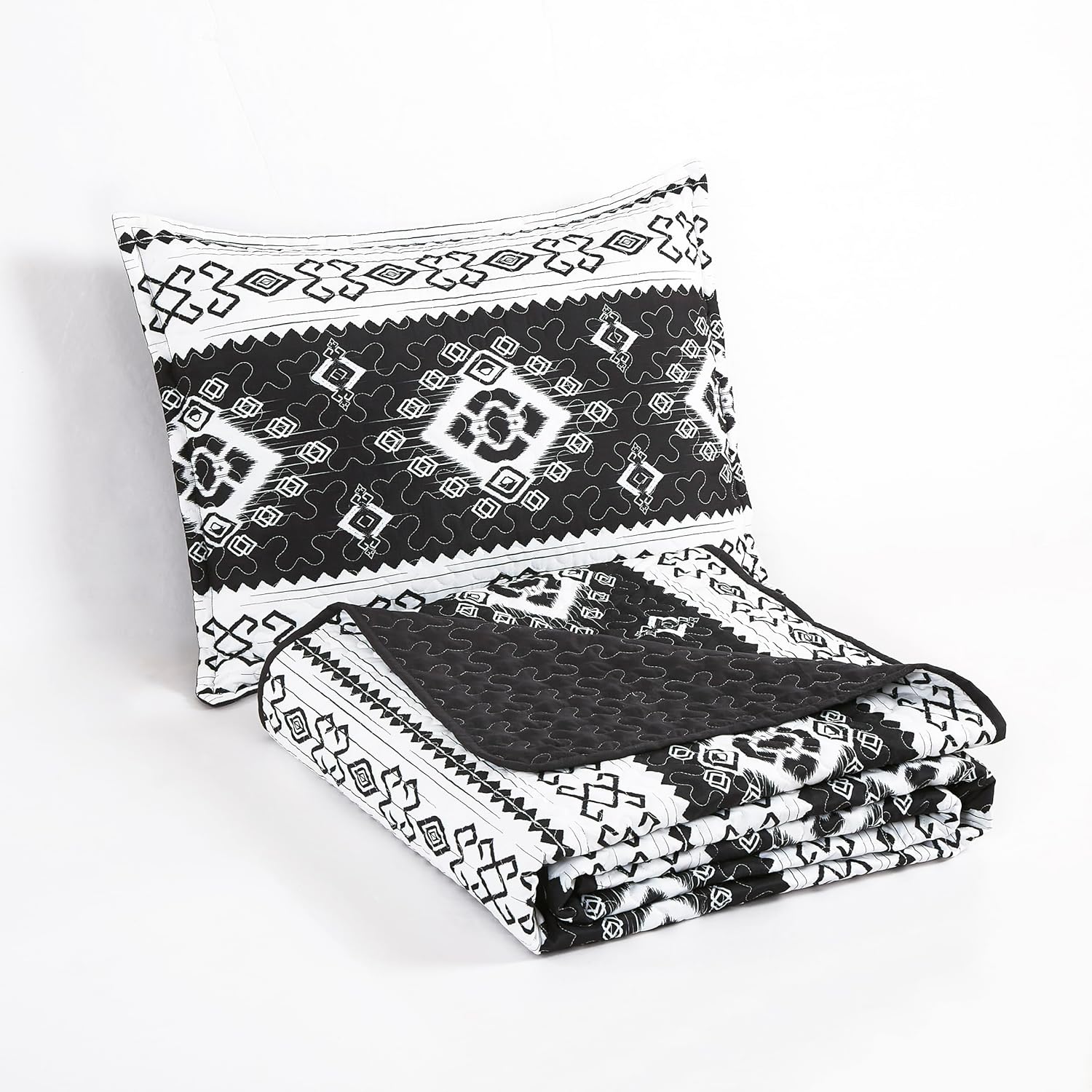 Chezmoi Collection Indie 3-Piece Quilt Set