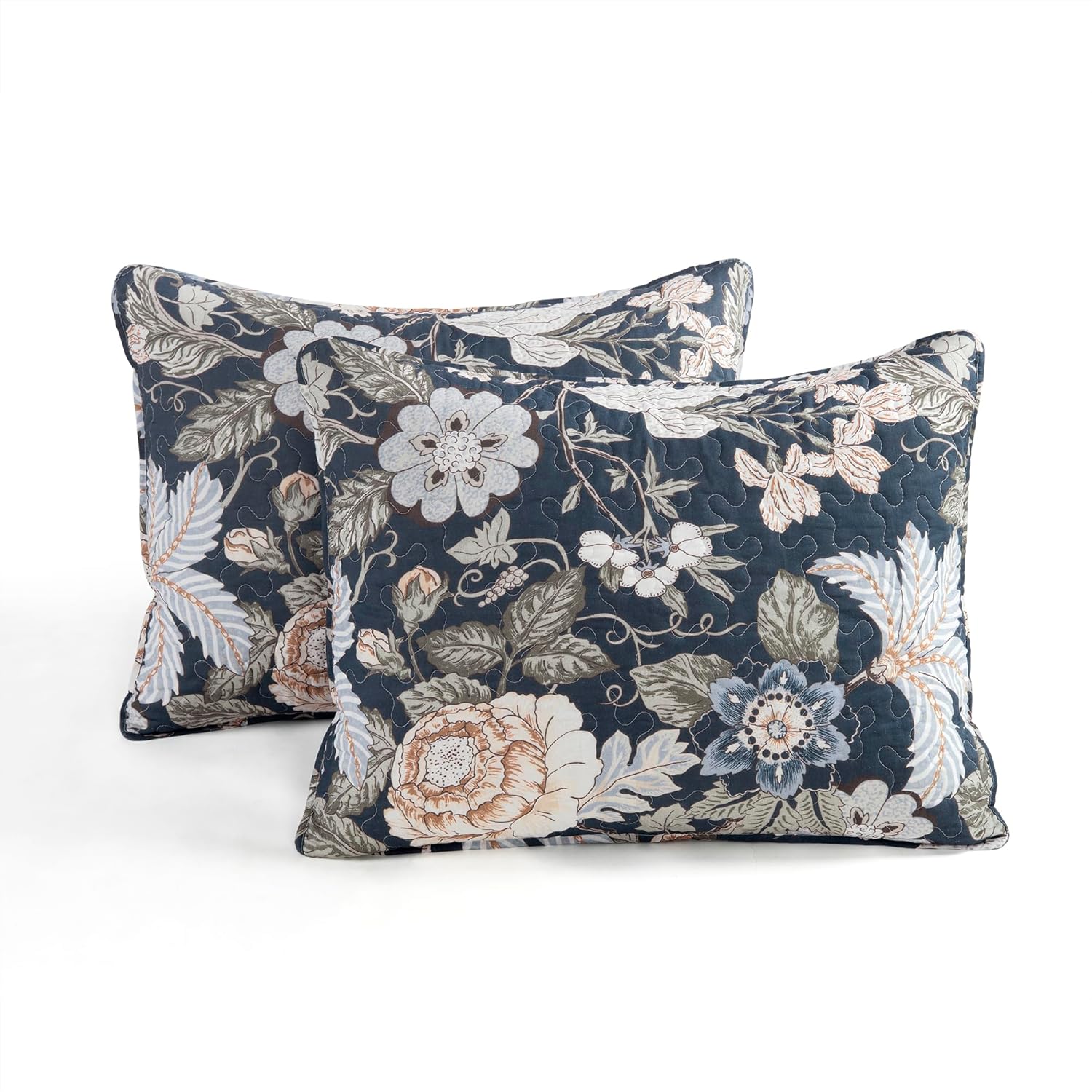 Lush Decor Sydney Reversible Cotton Quilt Set King 1
