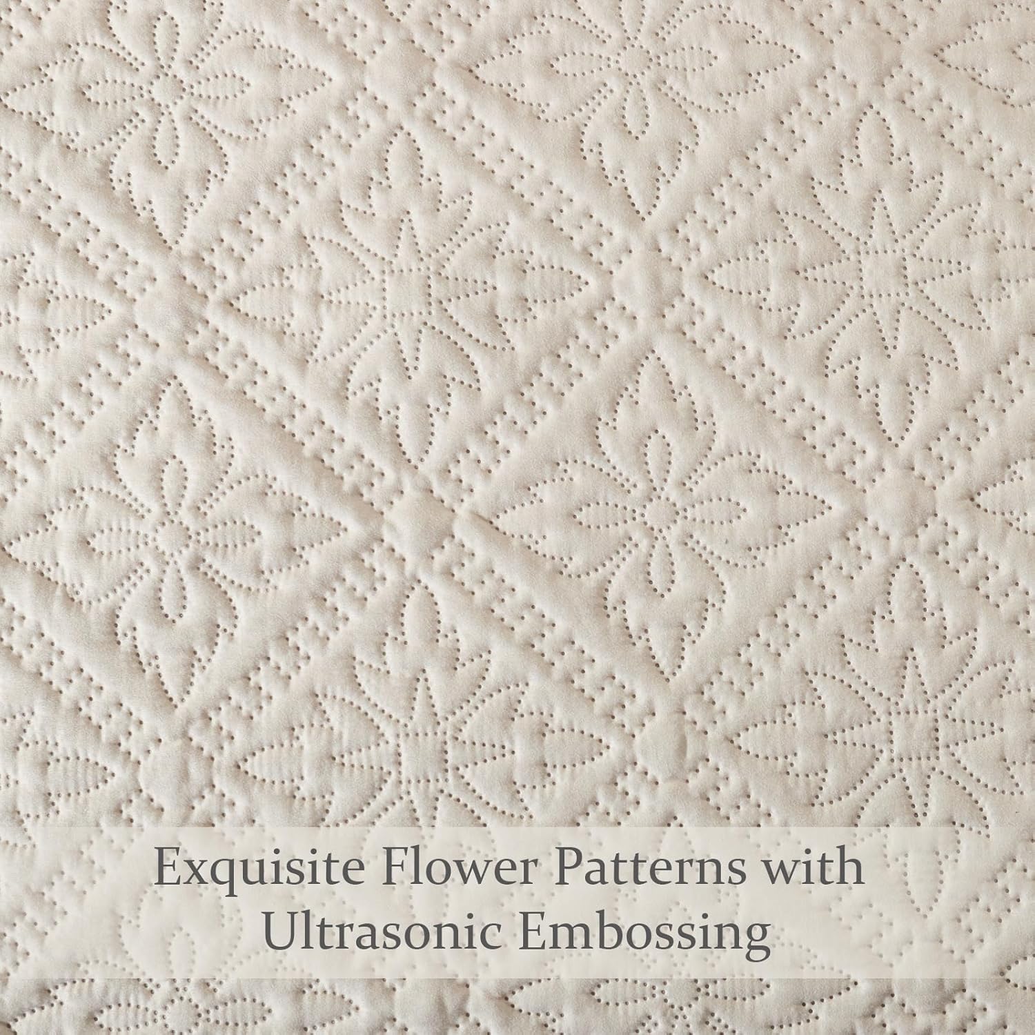 Exclusivo Mezcla Twin Quilt Bedding Set Lightweight Soft with 1 Pillow Sham