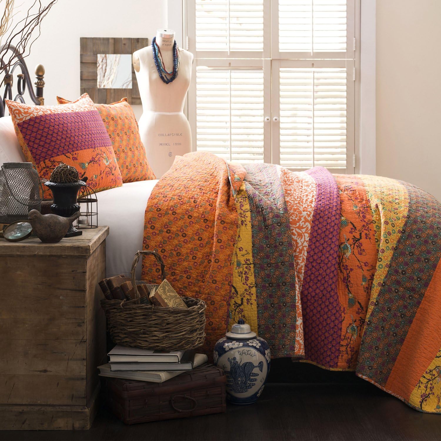 Lush Decor Royal Empire Reversible Cotton Quilt Set