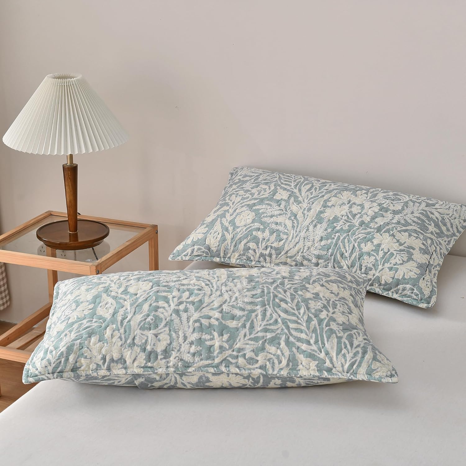 DURLENGEN 3Pcs California King Quilt Set with Pillow Shams