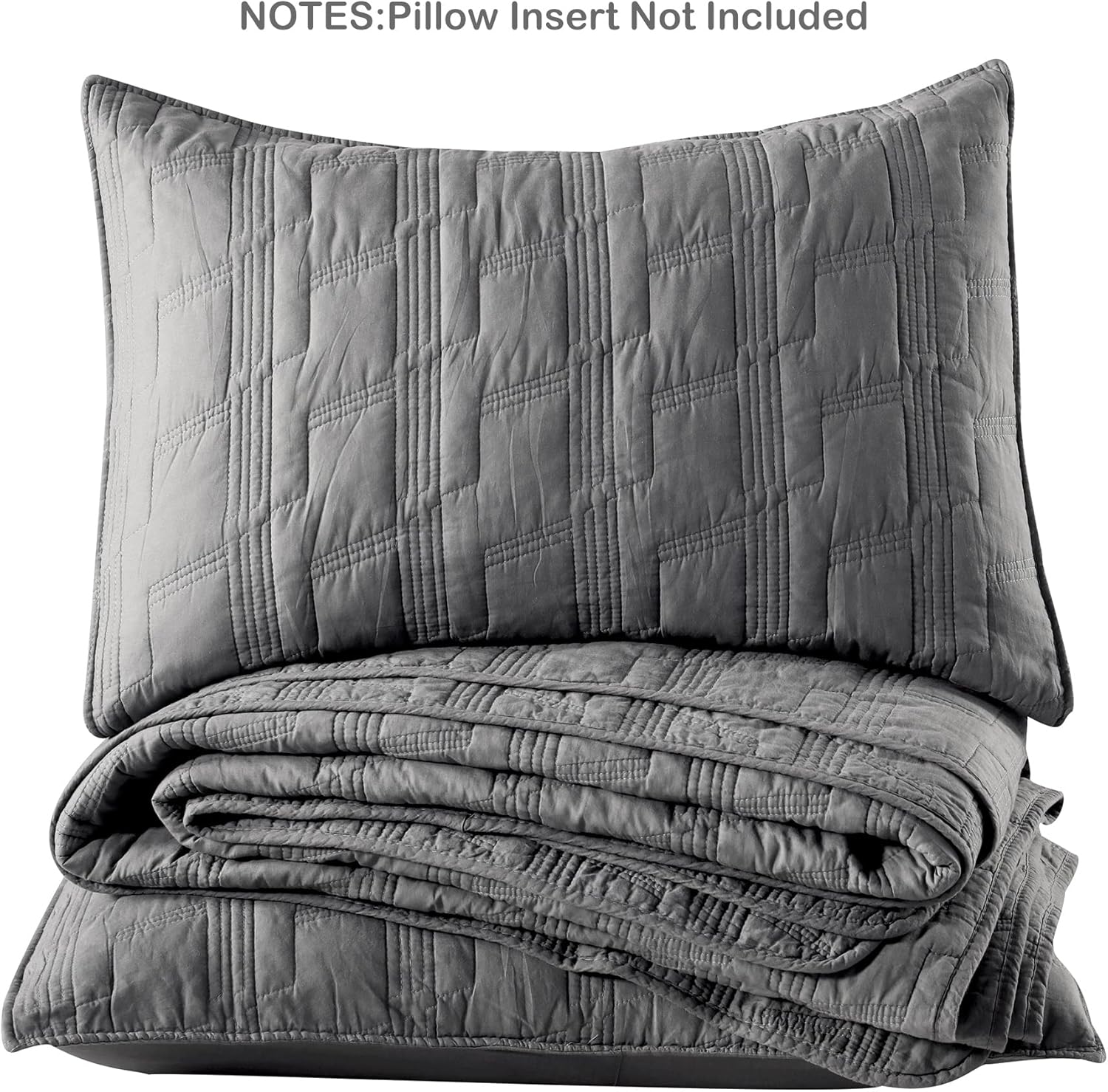 HORIMOTE HOME 100 Cotton King Size Quilt Set with 2 Shams