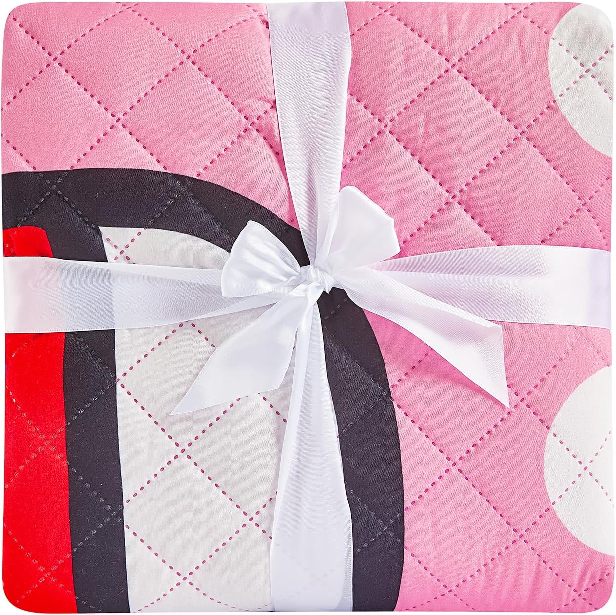 Hello Kitty Twin Bedspread Set for Kids - Includes Quilt Decal More