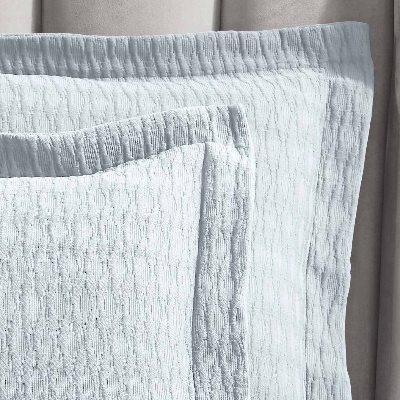 Superior 3 Piece Cotton Bedspread Set - Sky Blue 1