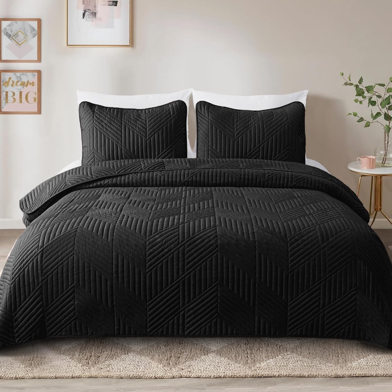 Exclusivo Mezcla California King Quilt Set 1