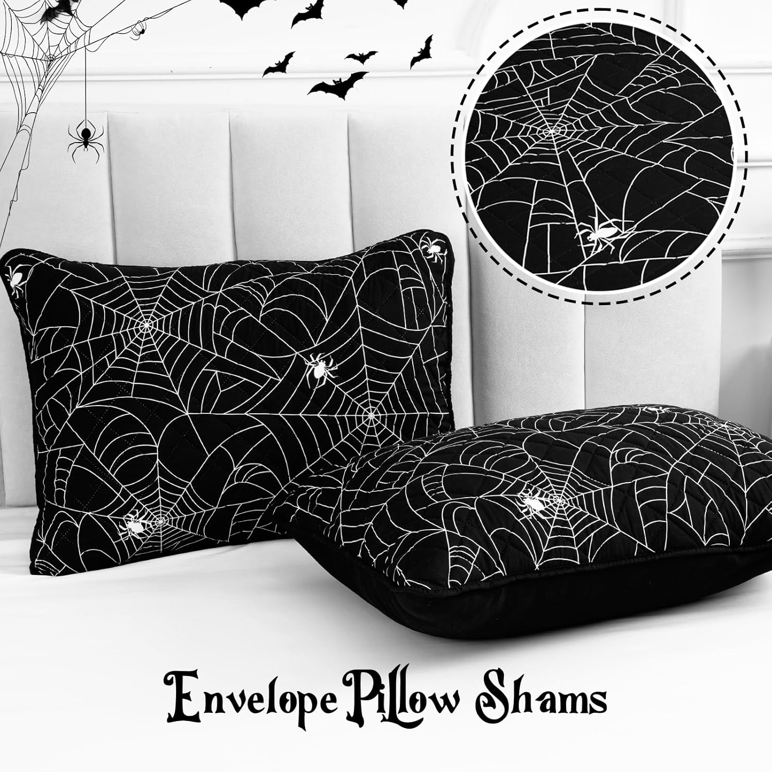 FRAMICS Halloween Quilt Set King Size