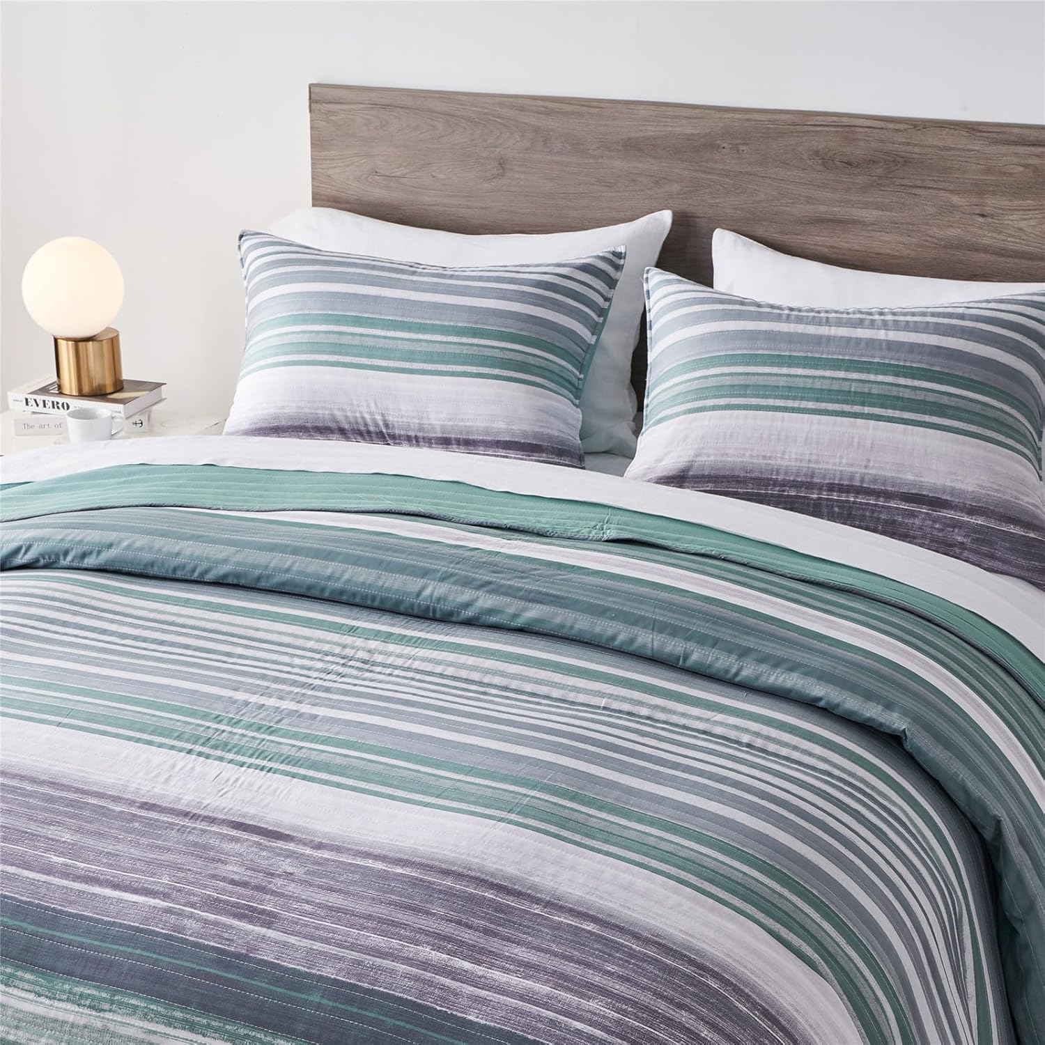 KAKIJUMN Quilt Set Full Queen 2-Piece Bedspread Coverlet with Pillow Sham