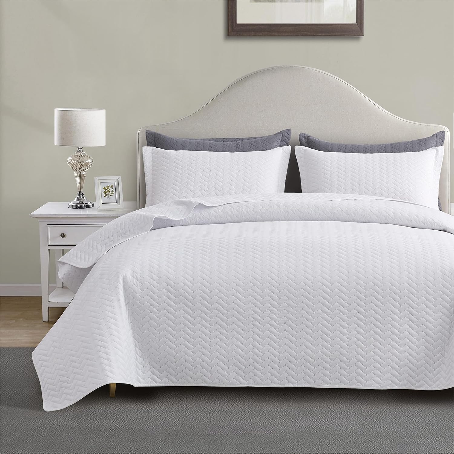 MapleStone Oversized King Quilt Set 3 Piece