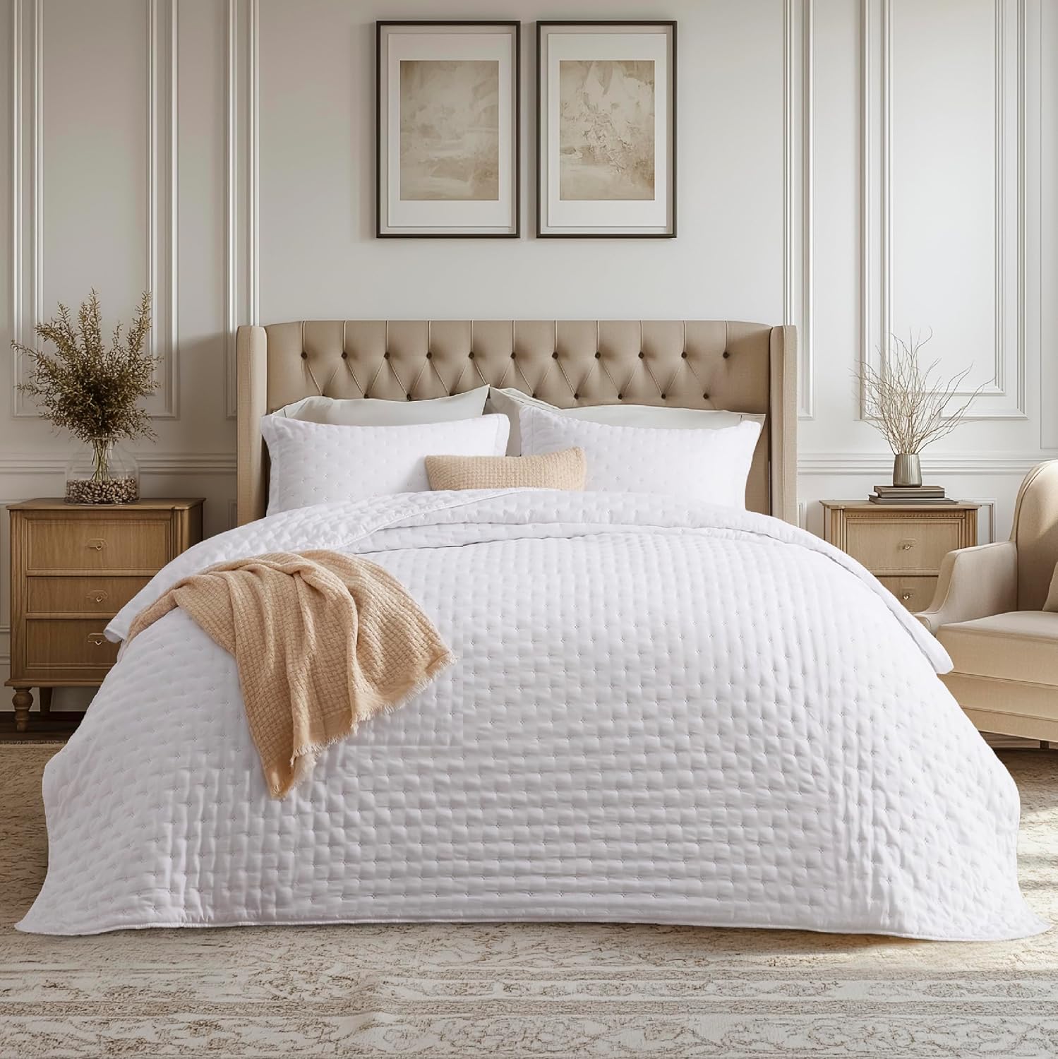 Bedsure Queen Size Quilt Bedding Set