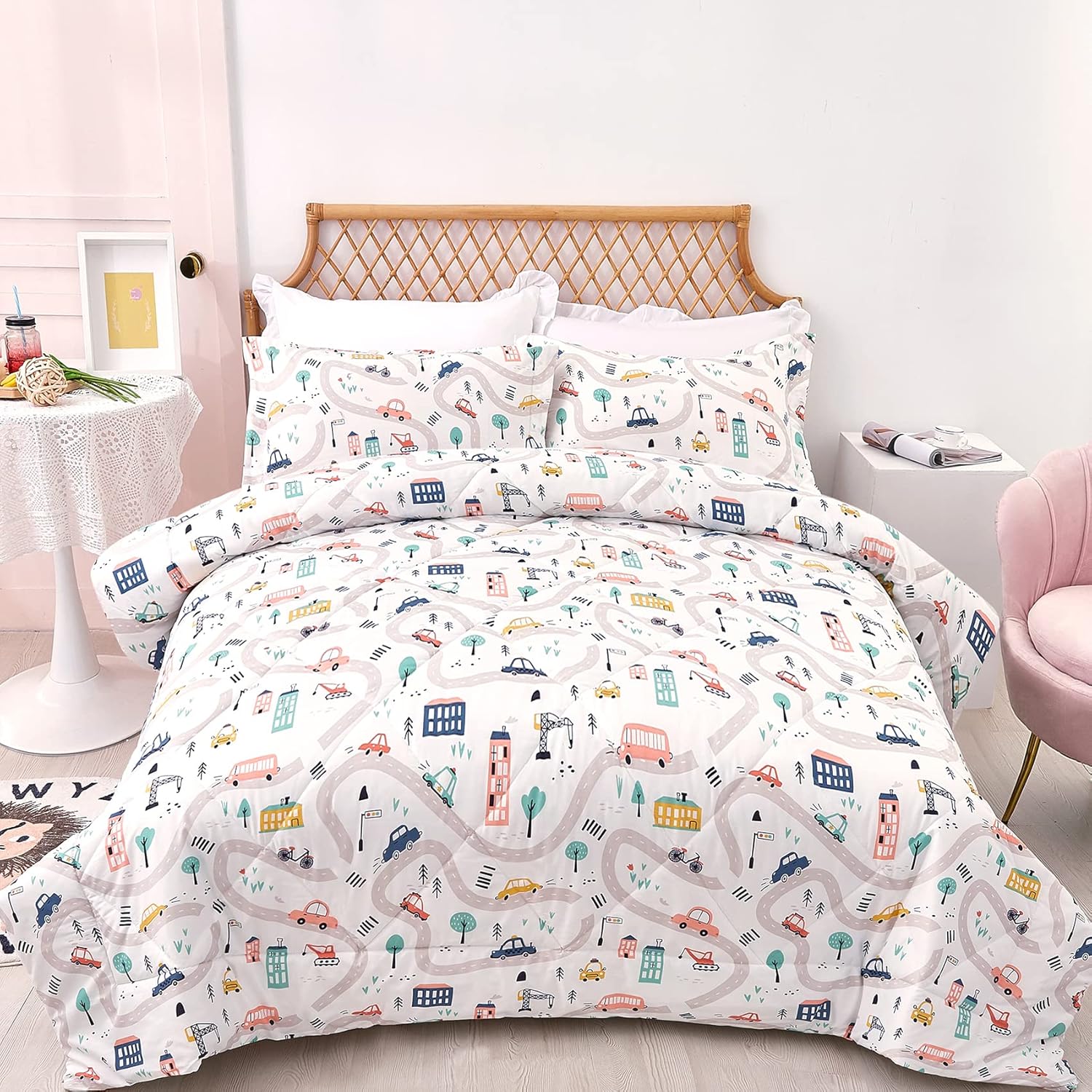 JSD Kids Comforter Set Twin Size 2 Piece