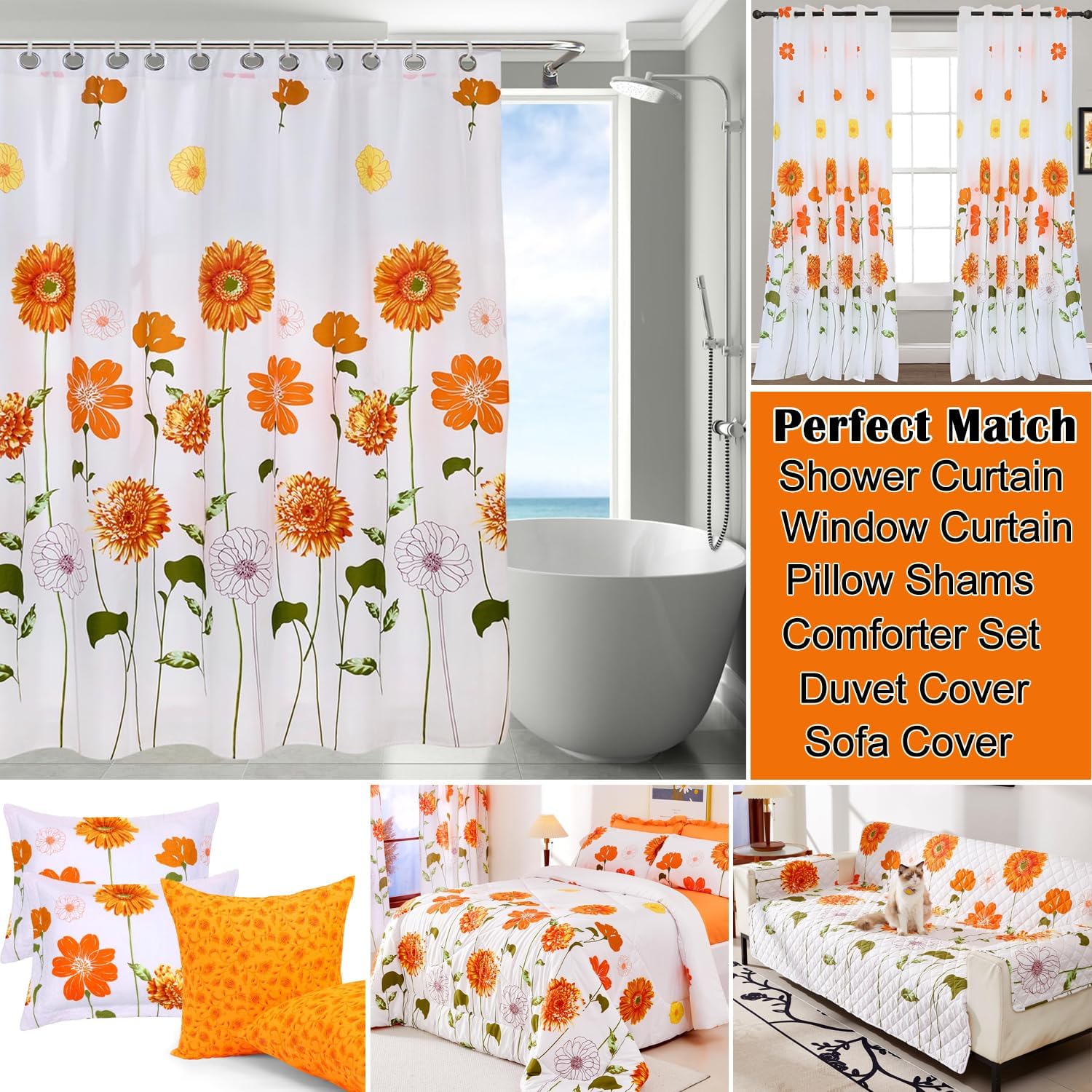EVENHUG 100 Cotton Queen Quilt Set with Pillow Shams