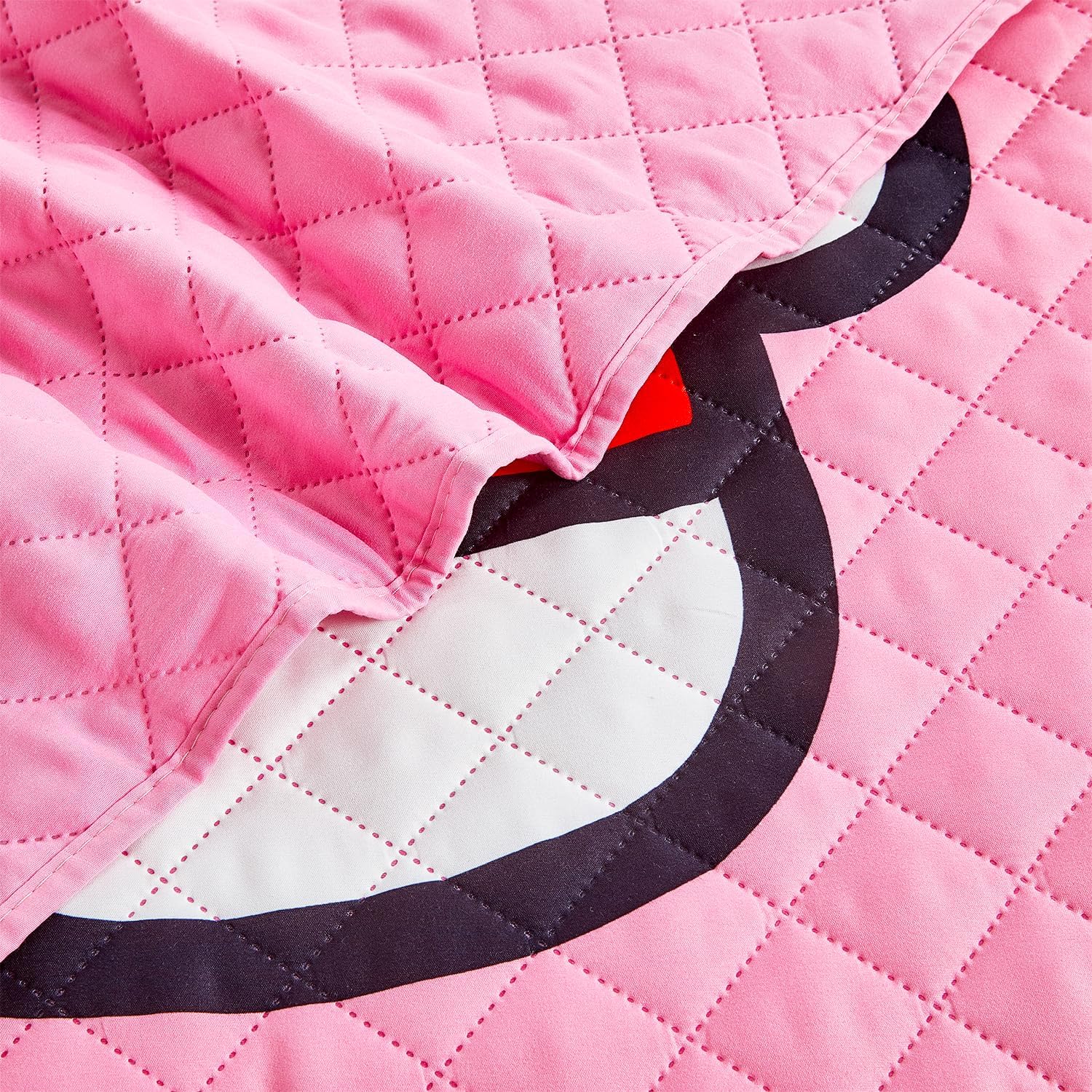 Hello Kitty Twin Bedspread Set for Kids - Includes Quilt Decal More