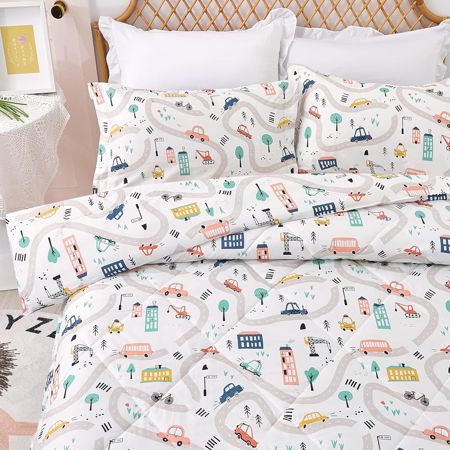JSD Kids Comforter Set Twin Size 2 Piece