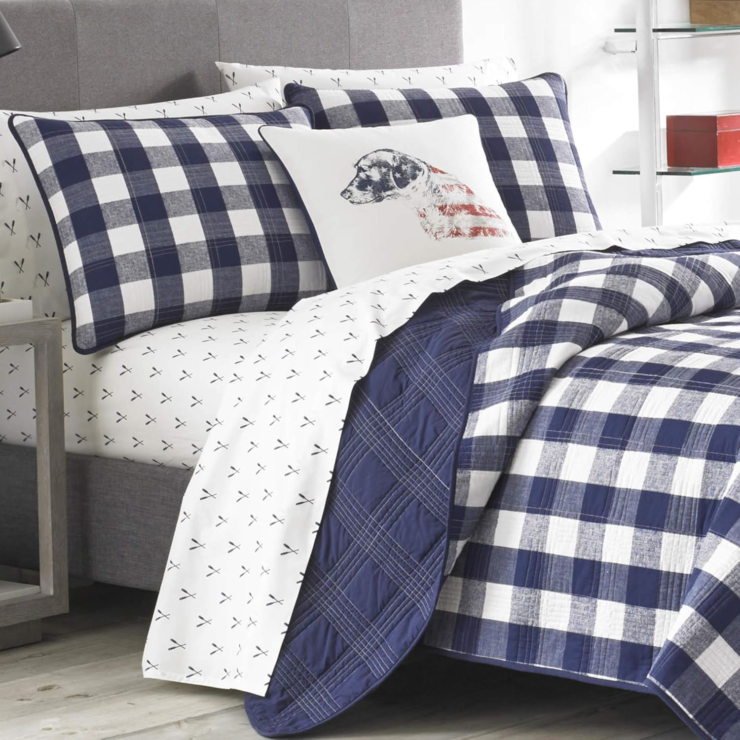 Eddie Bauer Home Lake House Bedding Set Twin Blue