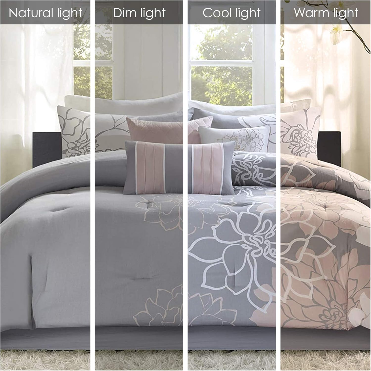 Madison Park Lola 6 Piece Cotton Duvet Cover Set
