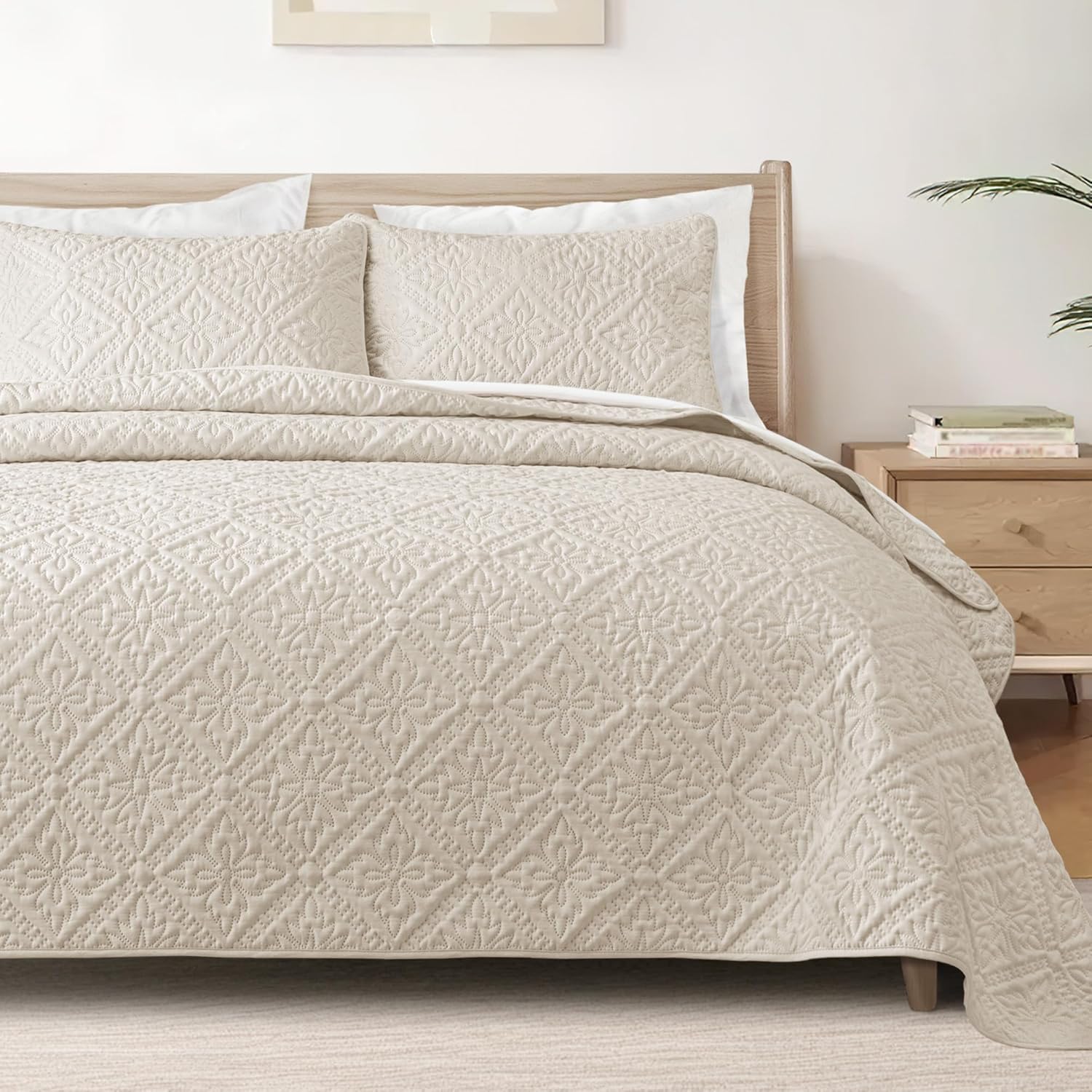 Exclusivo Mezcla Twin Quilt Bedding Set Lightweight Soft with 1 Pillow Sham