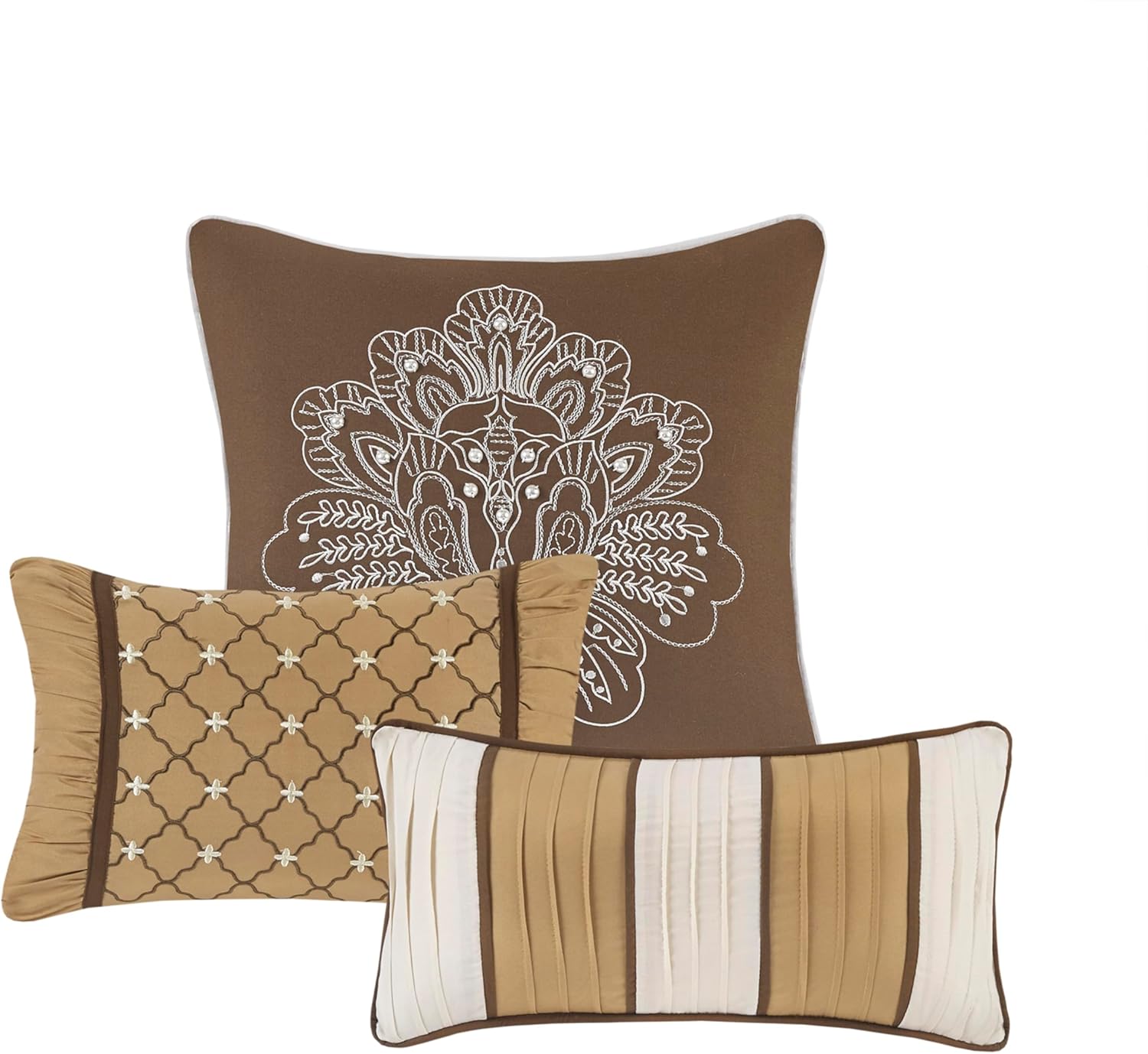 Madison Park Bellagio Bedspread Set 6 Piece KingCal King