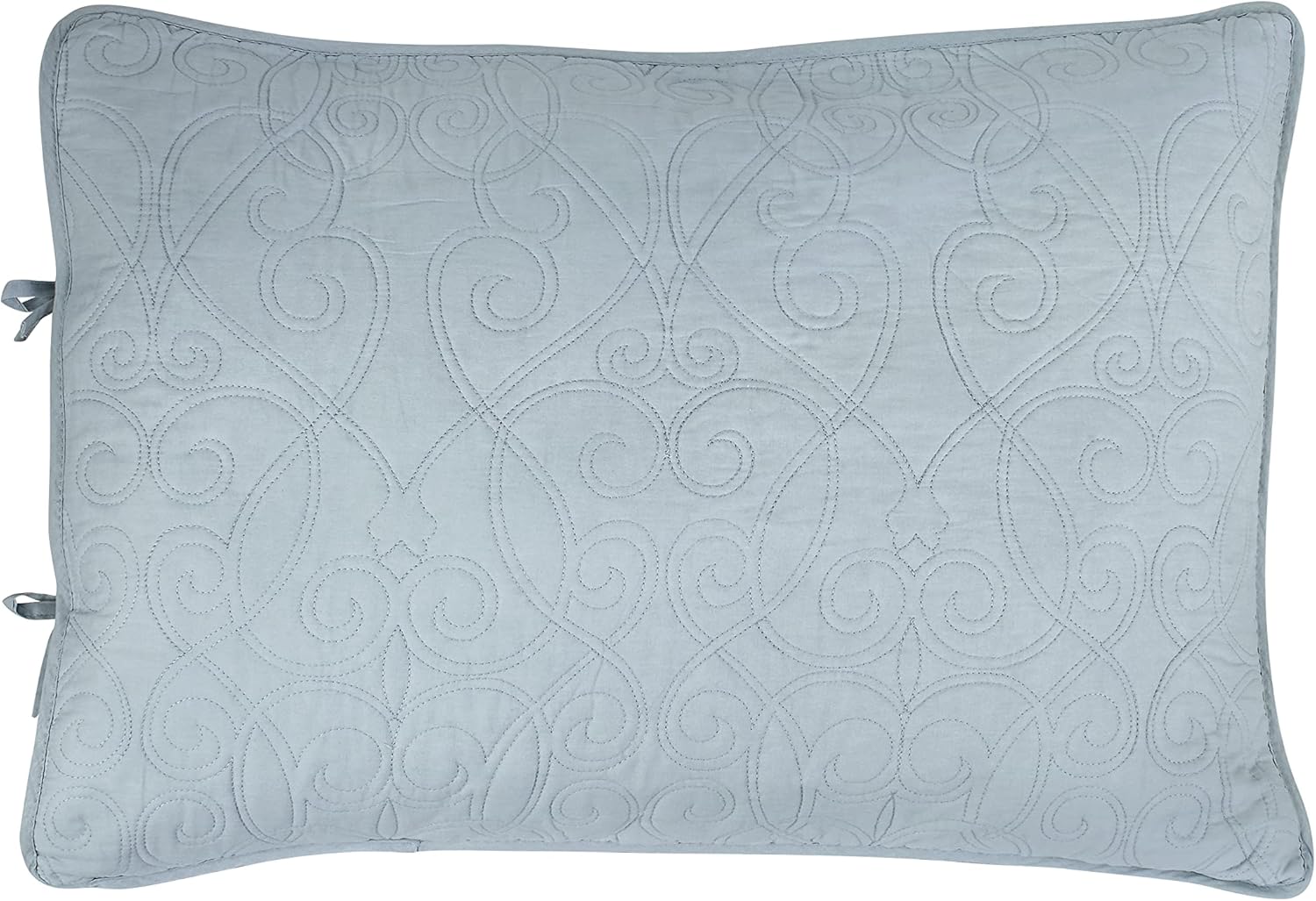 Laura Ashley King Quilt Set with Shams Felicity Blue