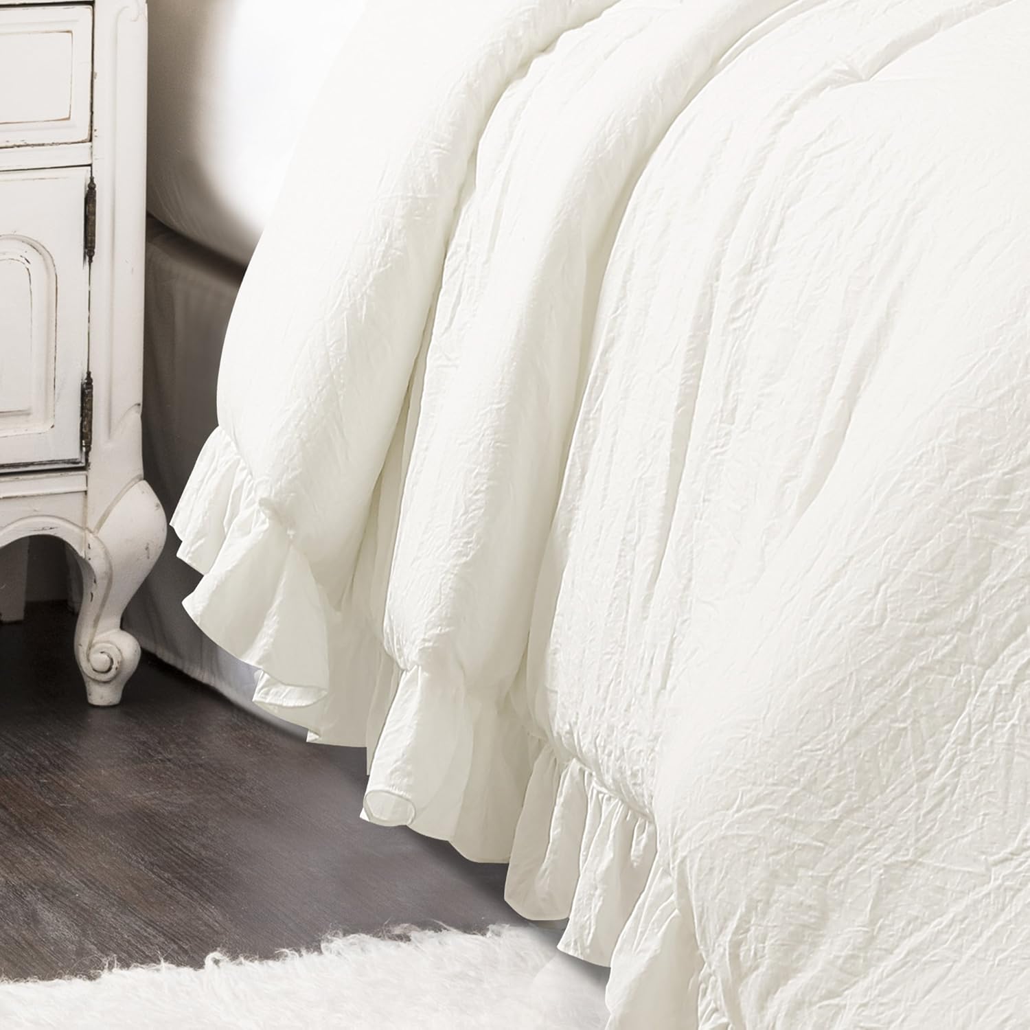 Lush Decor Comforter Set with Ruffle Twin XL