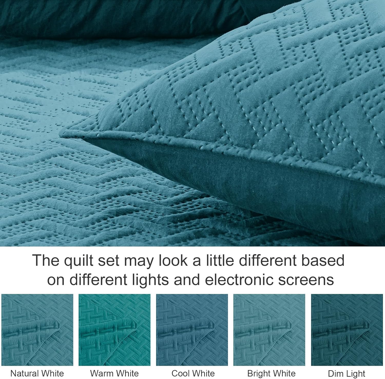 Exclusivo Mezcla Soft Quilt Set Twin Size