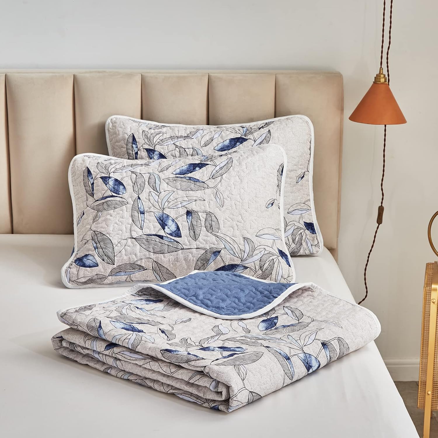 Joyreap California King Quilt Set 3-Piece