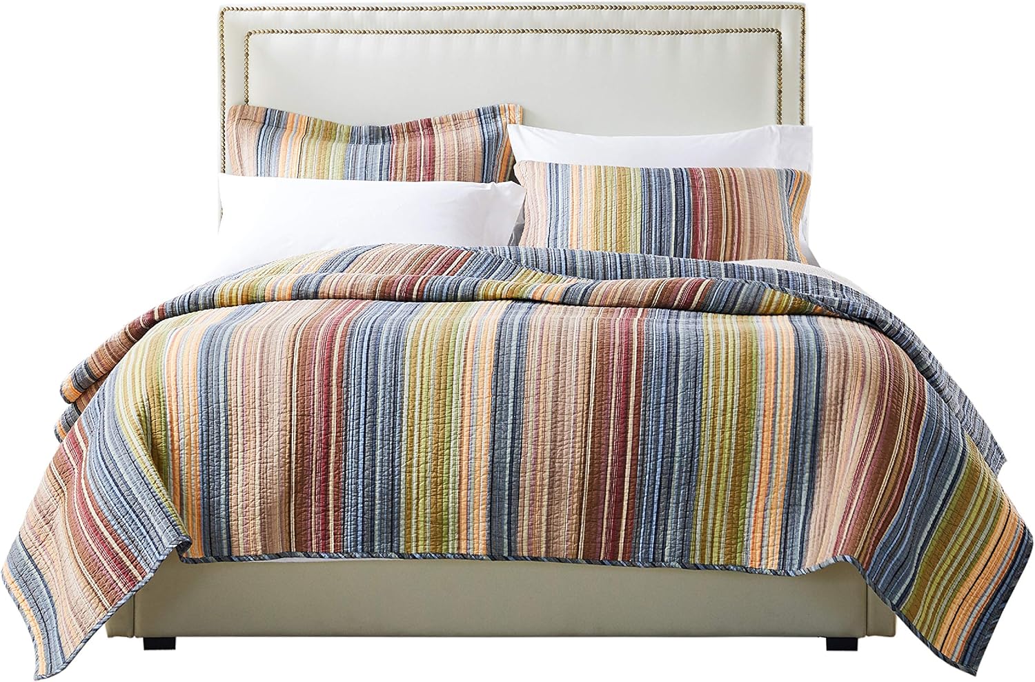 Greenland Home 100 Cotton Quilt Set Reversible TwinXL