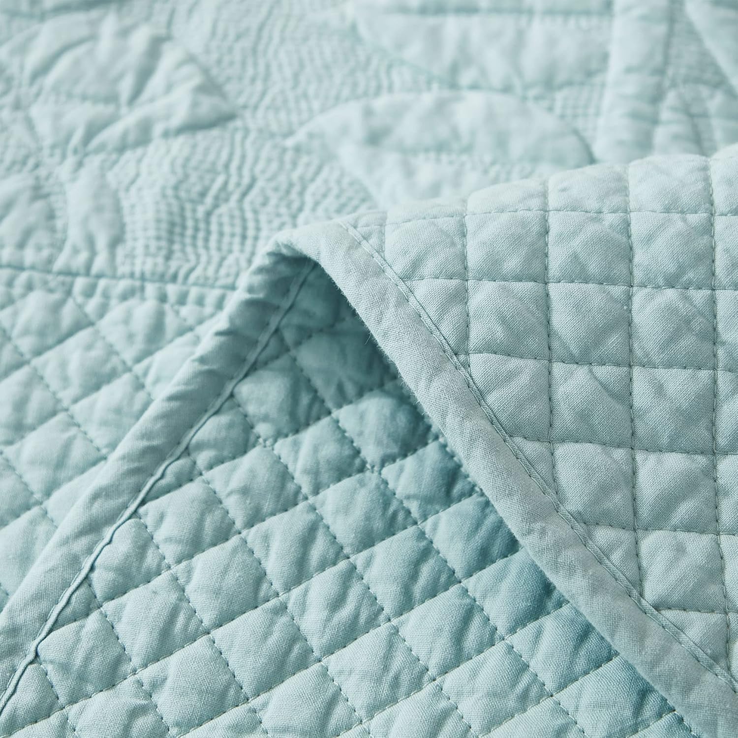MarCielo 3-Piece 100 Cotton Farmhouse Bedspread Set