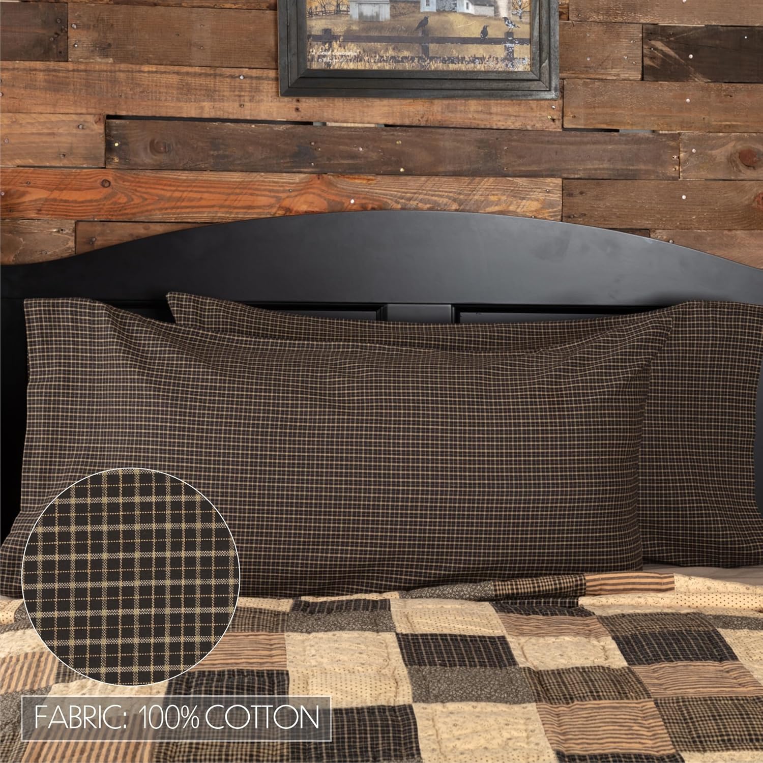VHC Brands Kettle Grove 5 Piece King Quilt Set 1