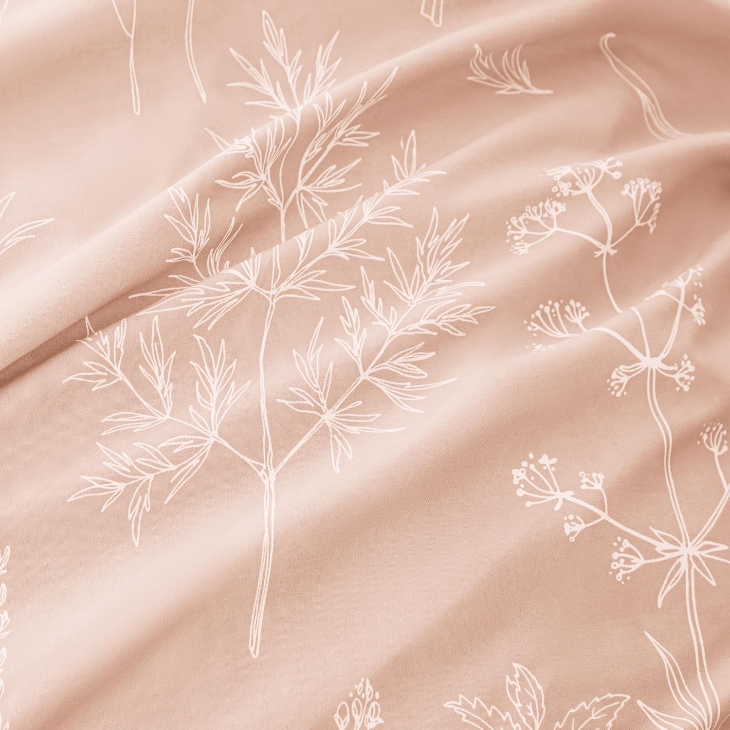 Loves Cabin Dusty Rose Pink Queen Comforter Set