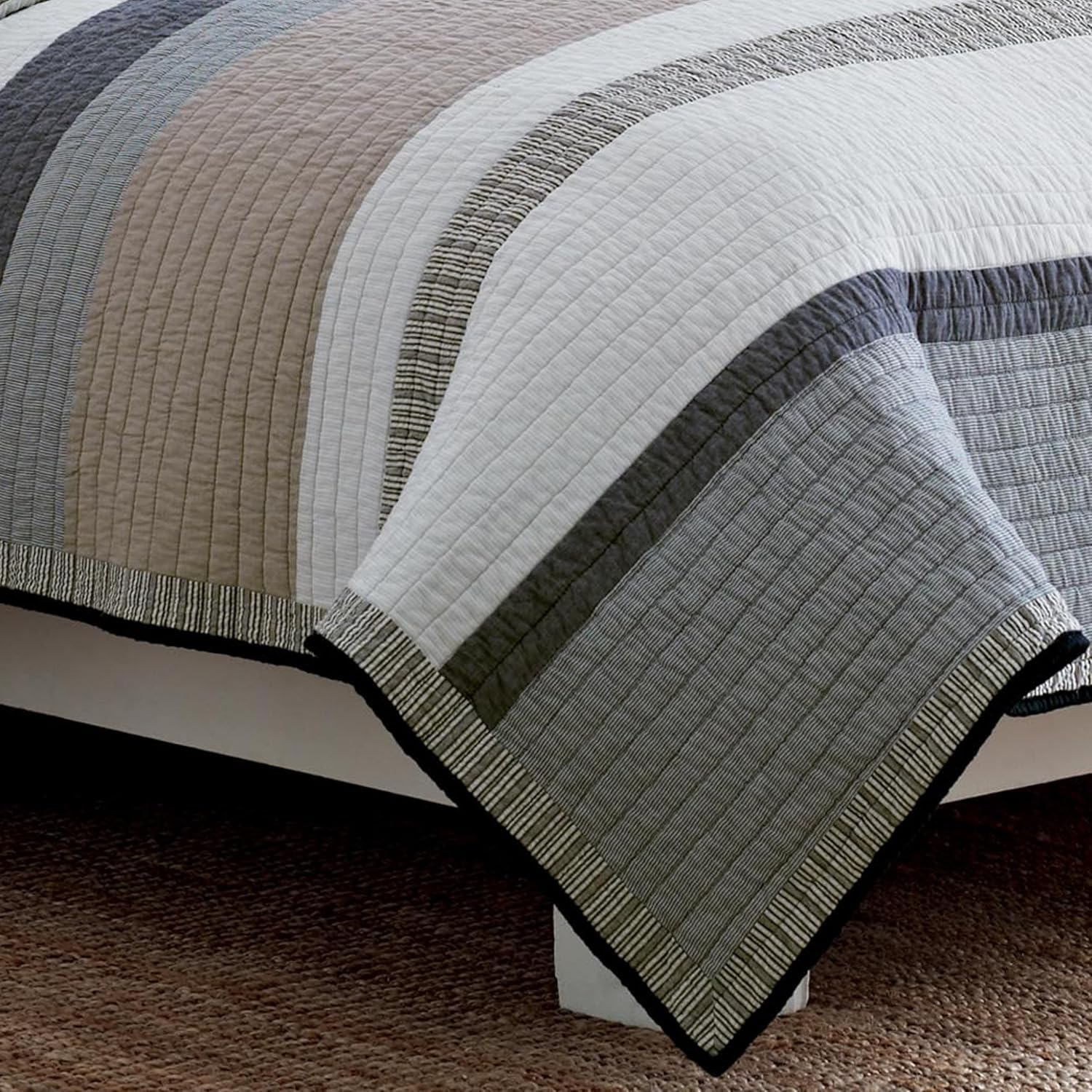 Nautica Twin Quilt Set with Matching Sham