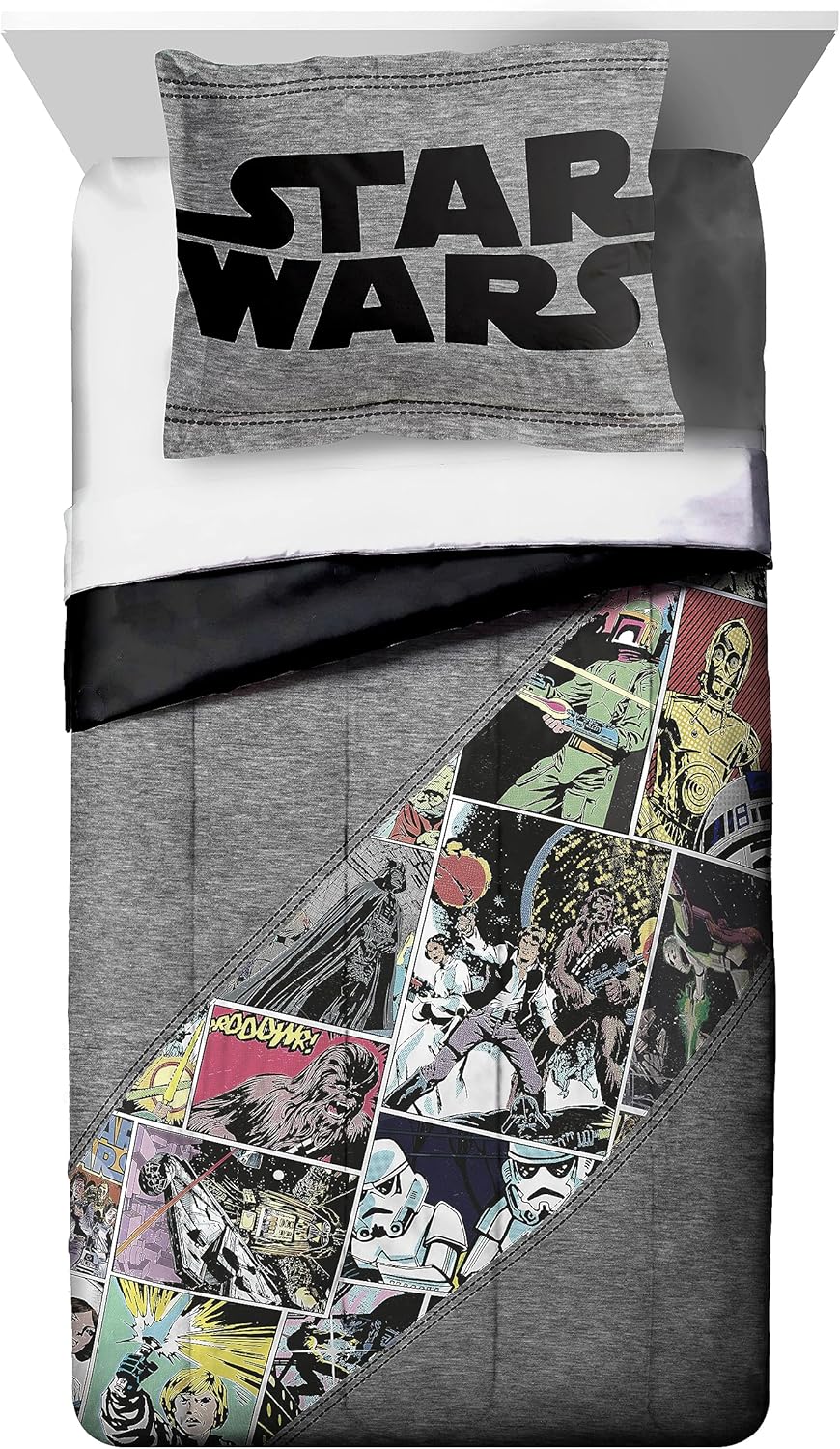 Jay Franco Star Wars Comforter Sham Set