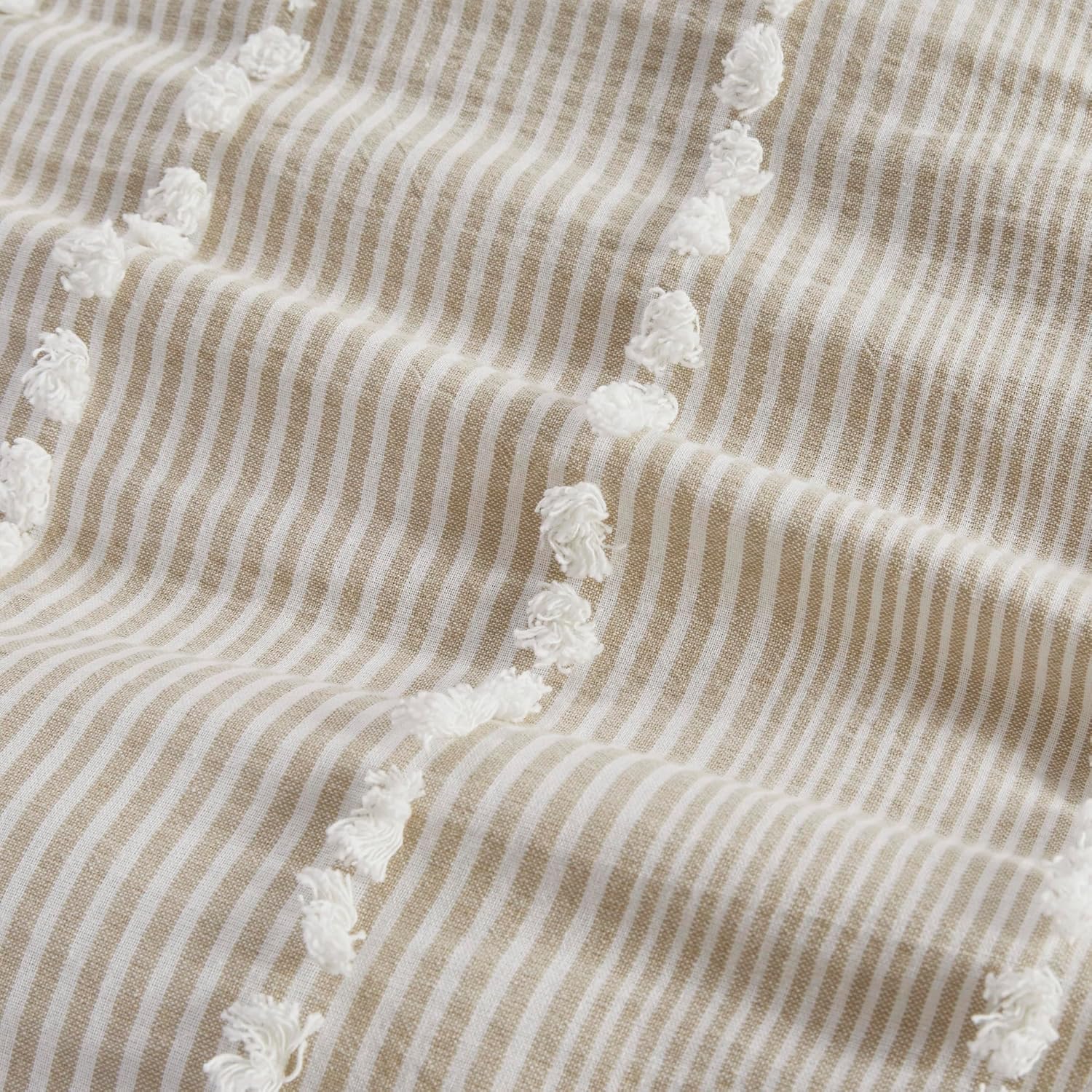 Harbor House 100 Cotton Duvet Set - Tufted Design King 106x90 3 Piece