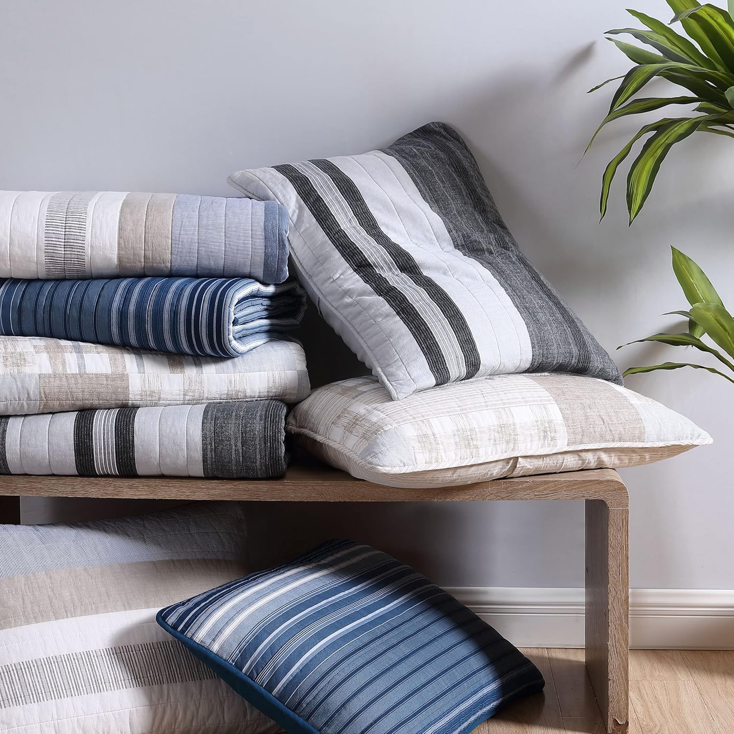 Nautica Twin Quilt Set with Matching Sham