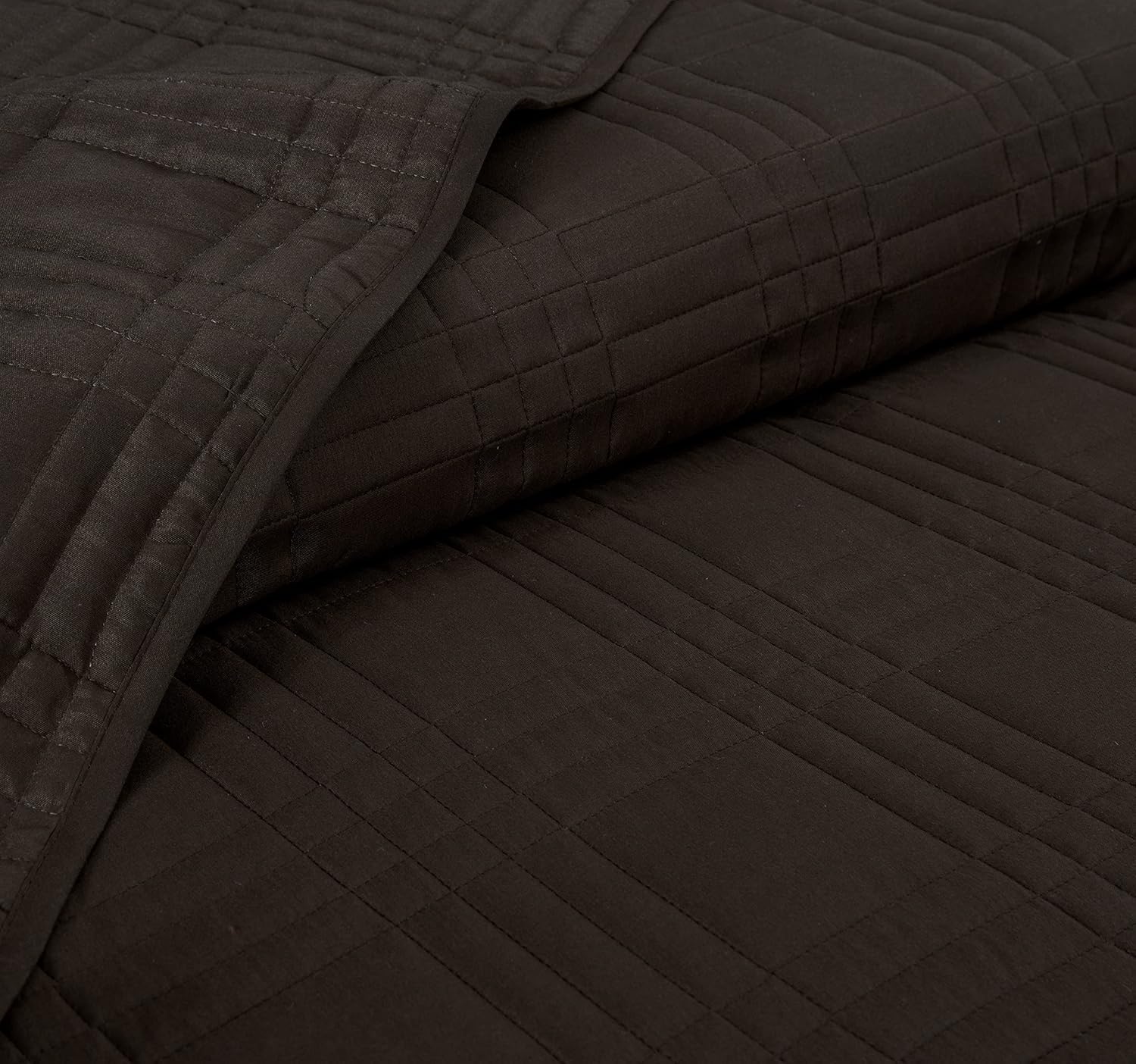 Chezmoi Collection Kingston Queen Size Bedspread Set 3-Piece