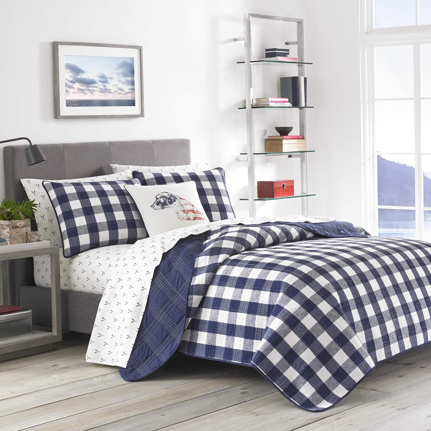 Eddie Bauer Home Lake House Bedding Set Twin Blue