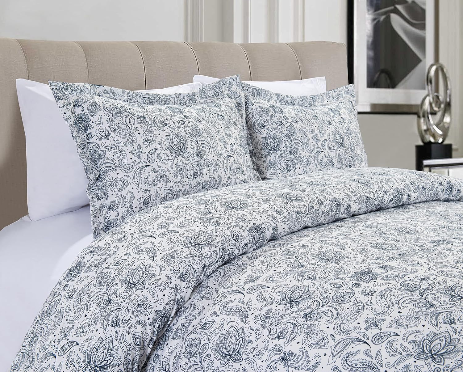 Celine Linen Luxury Silky Soft 3-Piece Duvet Cover Set