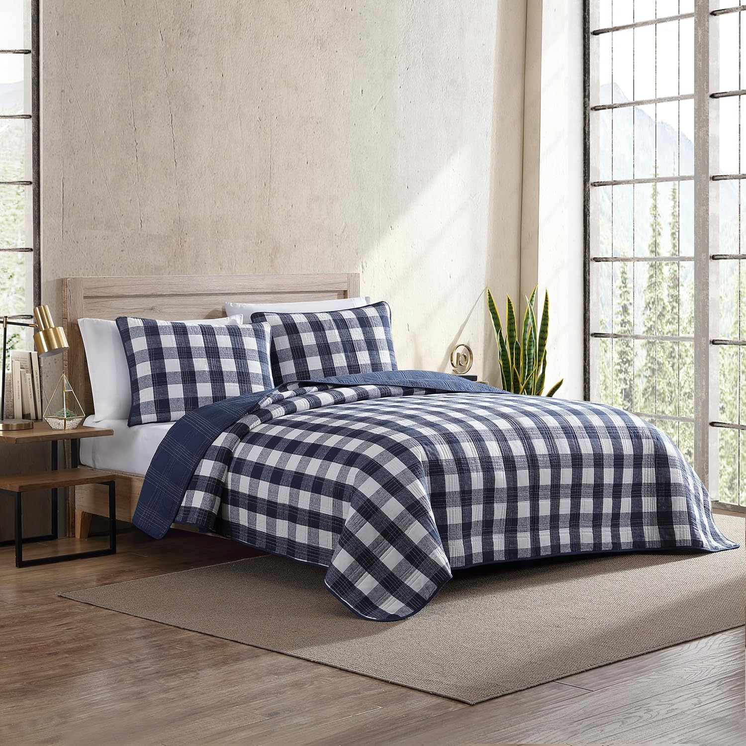 Eddie Bauer Home Lake House Bedding Set Twin Blue