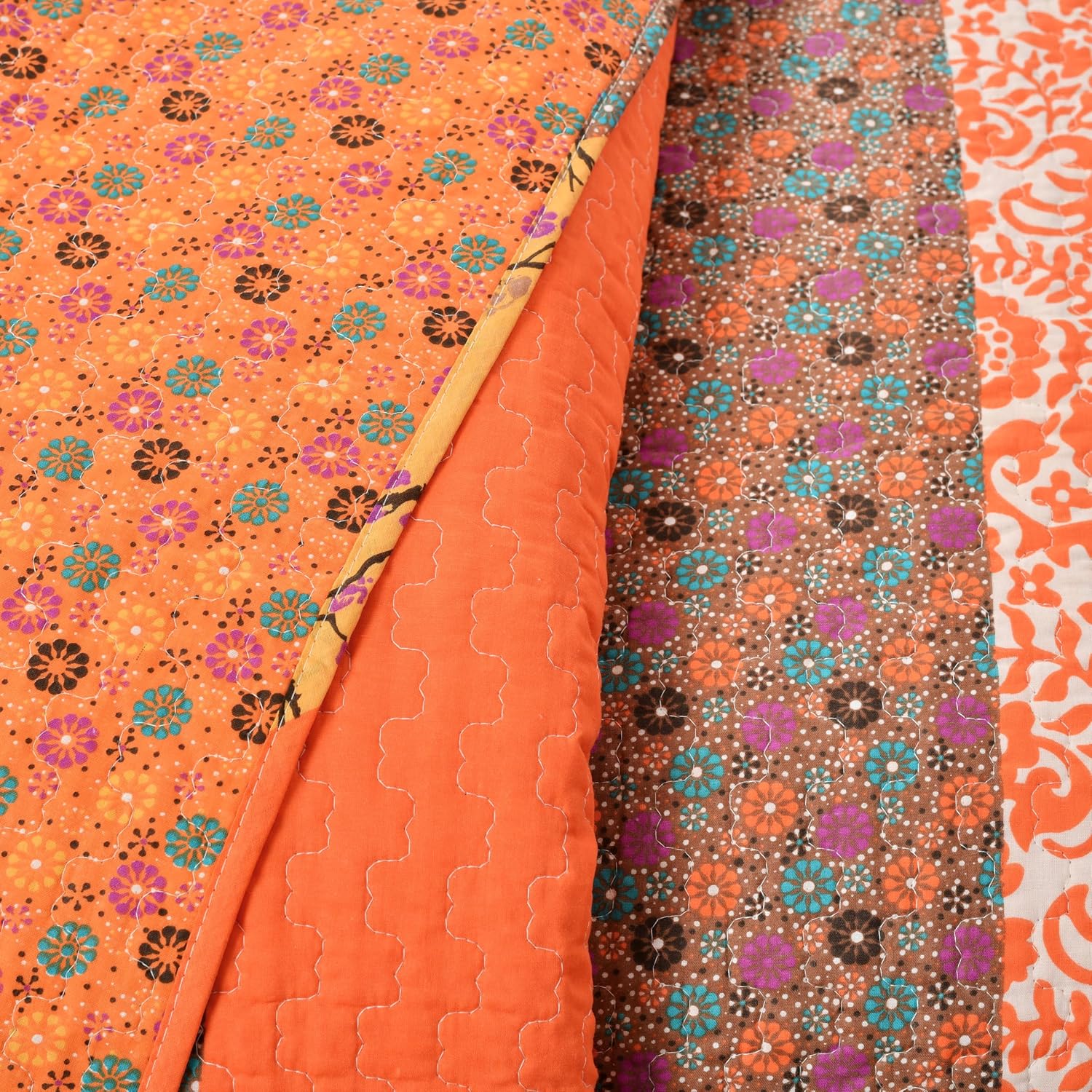 Lush Decor Royal Empire Reversible Cotton Quilt Set