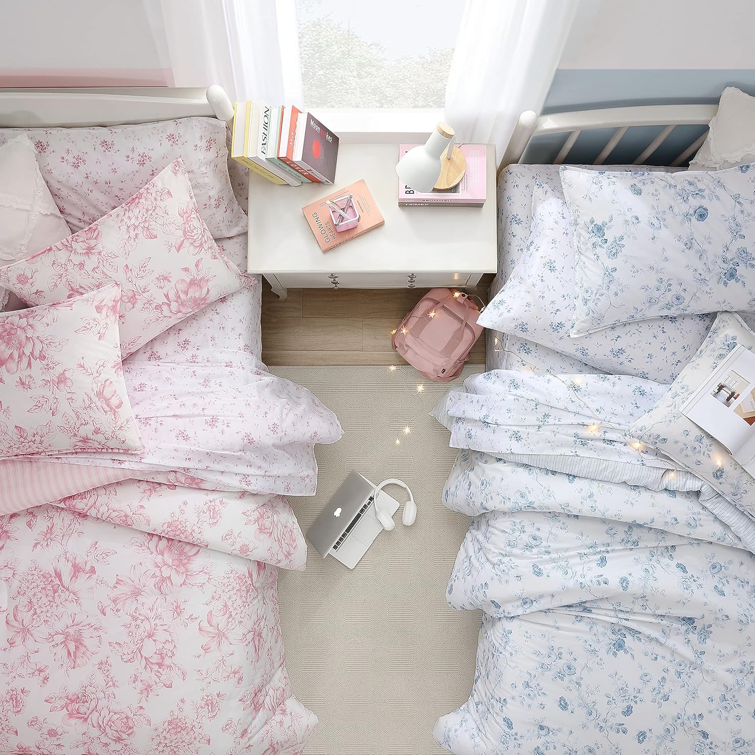 Laura Ashley King Comforter Set Delphine Mauve 1