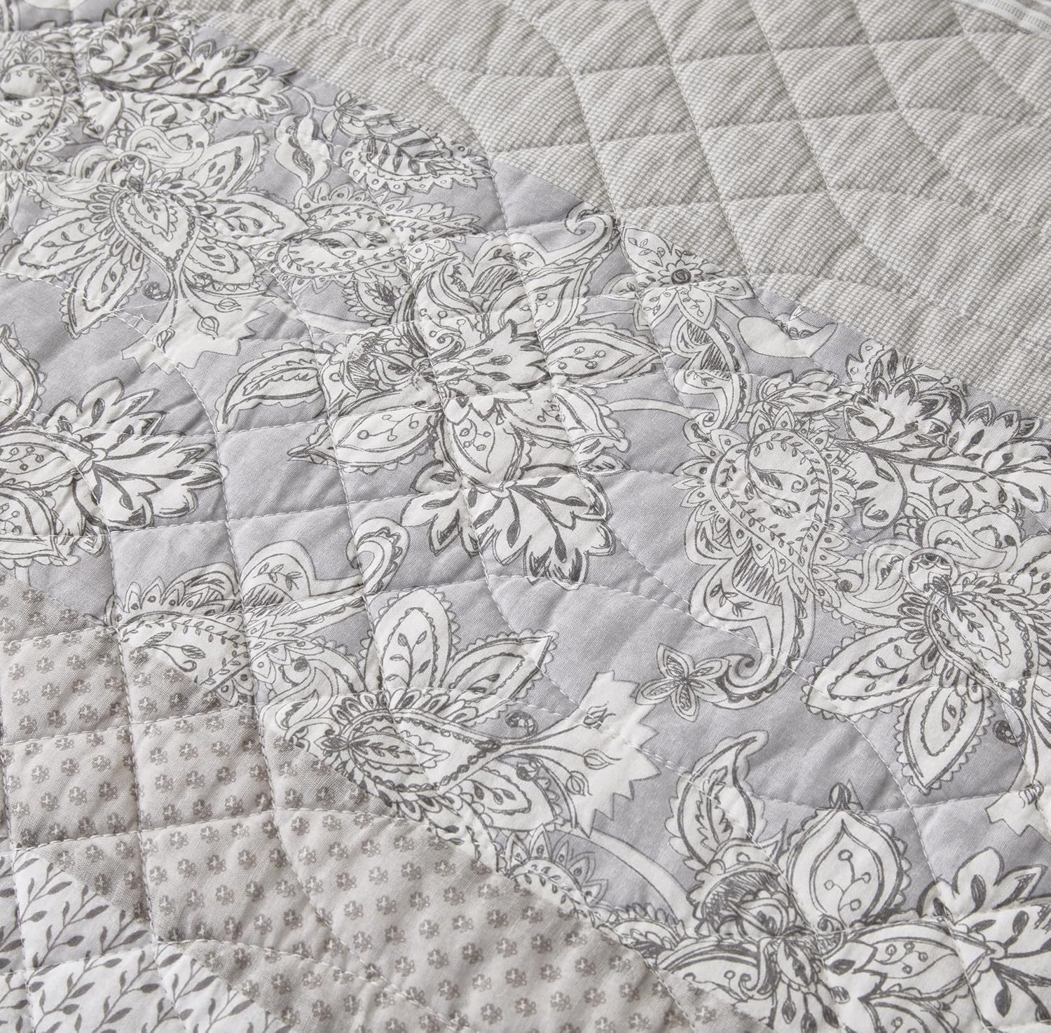 Chezmoi Robyn 3-Piece Quilt Set - King Size