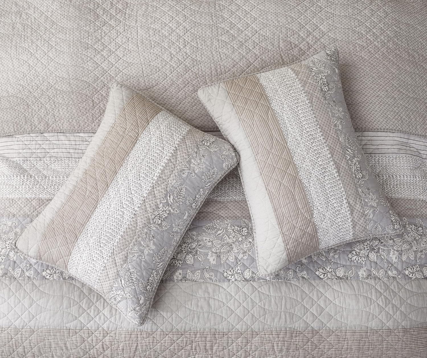 Chezmoi Robyn 3-Piece Quilt Set - King Size