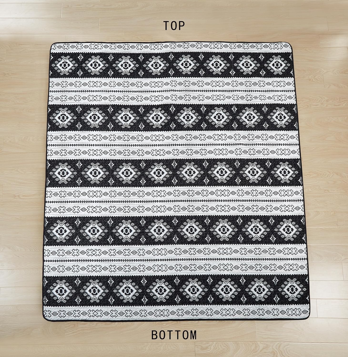 Chezmoi Collection Indie 3-Piece Quilt Set