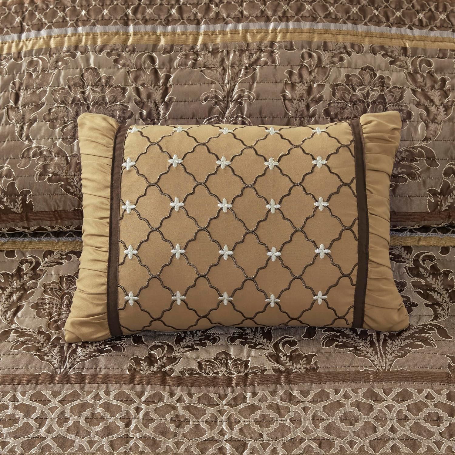 Madison Park Bellagio Bedspread Set 6 Piece KingCal King